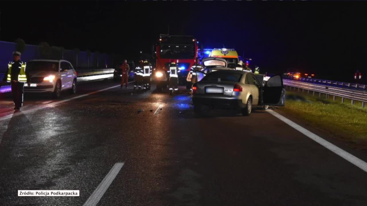 86-latek pojechał pod prąd, zginął człowiek. Za jazdę bez uprawnień był już karany