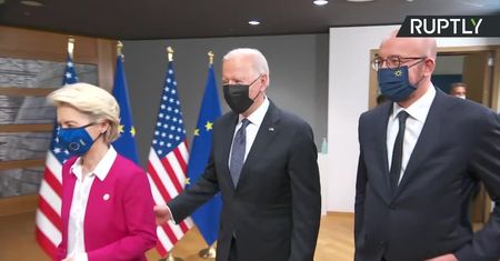 J. Biden odbył spotkanie z U. Von der Leyen i C. Michelem.