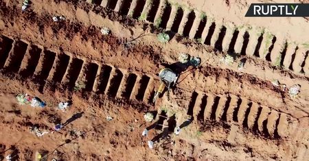 Brazylia z największą liczbą zgonów z powodu COVID-19 na świecie.