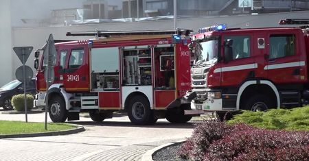 Pożar w szpitalu w Białej Podlaskiej. Ewakuowano 30 pacjentów