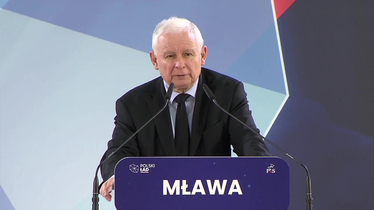 J. Kaczyński: Ataki na Polski Ład z wnętrza Zjednoczonej Prawicy są szkodliwe.