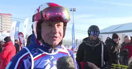 Prezydent na nartach o szczepieniach, zamieszaniu z “polskim ładem” i szpiegowaniu opozycji Pegasusem