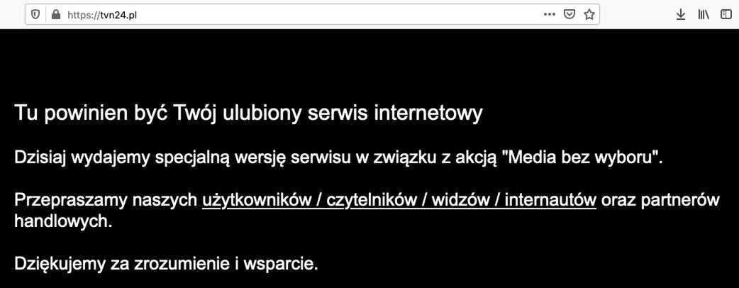 TVN24 – Media bez wyboru