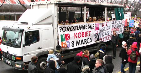 Kobiety wyszły na ulice, by walczyć o swoje prawa