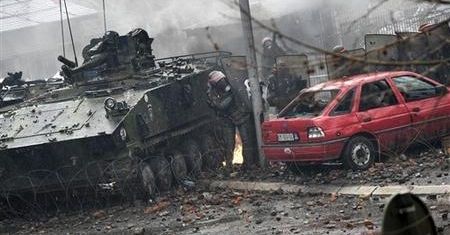 Zamieszki w Kosovskiej Mitrovicy