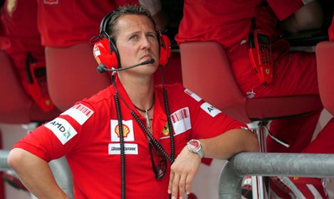 Kimi dostał złe opony przez Schumachera?