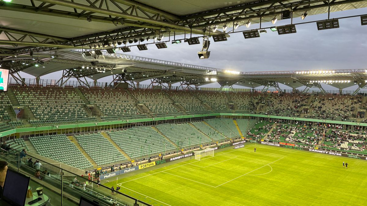 WP SportoweFakty / Olaf Kędzior / Na zdjęciu: Żyleta podczas meczu Legia - FK Aktobe