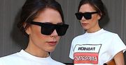 43-letnia Victoria Beckham w zwykłych dżinsach i codziennym t-shircie! Wygląda bosko!