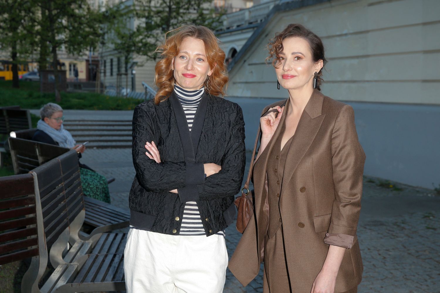 Magdalena i Aleksandra Popławskie. Premiera Fucking Bornholm