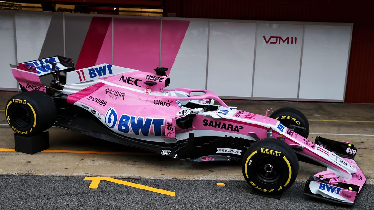 Zdjęcie okładkowe artykułu: Materiały prasowe / Force India F1 Team / Na zdjęciu: bolid VJM11 na sezon 2018