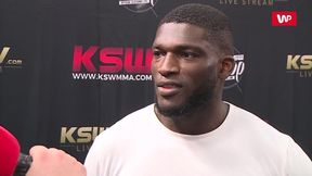 MMA. KSW 54. Izu Ugonoh pewny siebie przed debiutem. "Nigdy nie bałem się wyzwań"