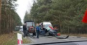 Dąbrowa Wronowska: Zderzenie ciągnika z samochodem osobowym