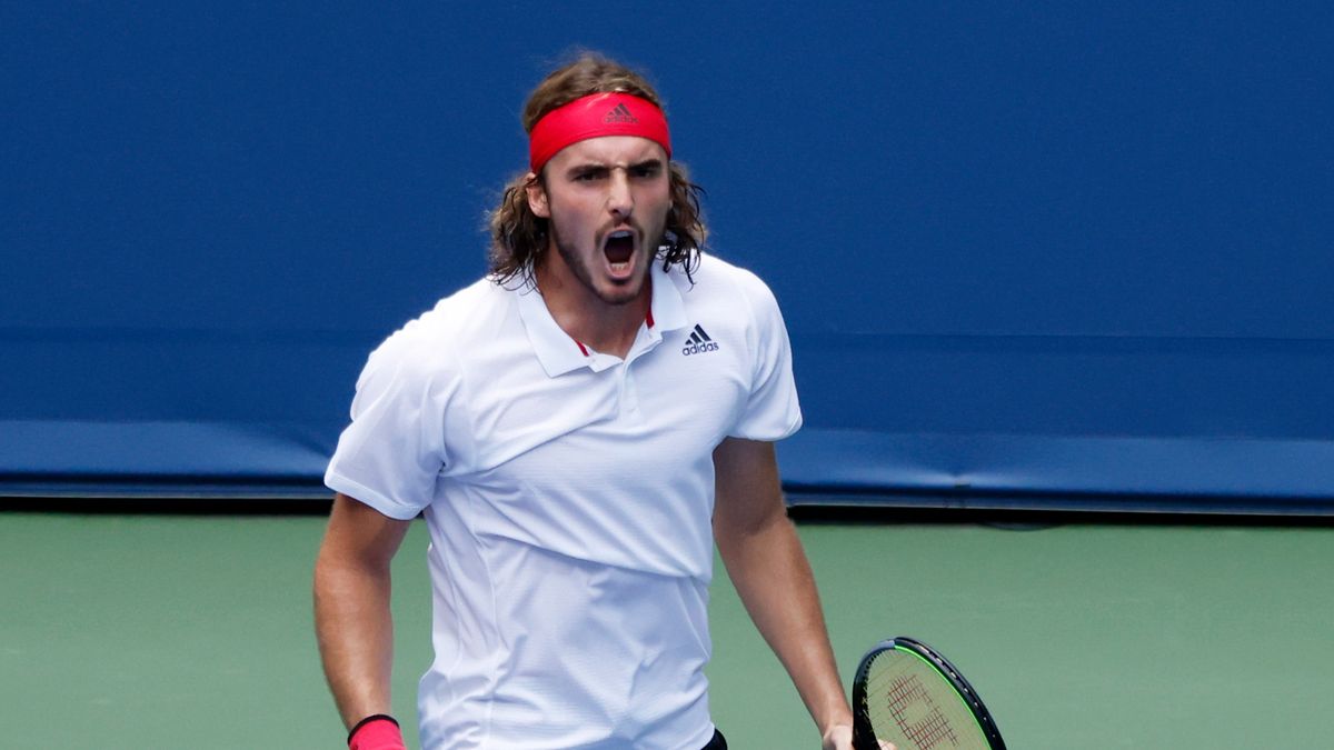 Zdjęcie okładkowe artykułu: PAP/EPA / JASON SZENES / Na zdjęciu: Stefanos Tsitsipas