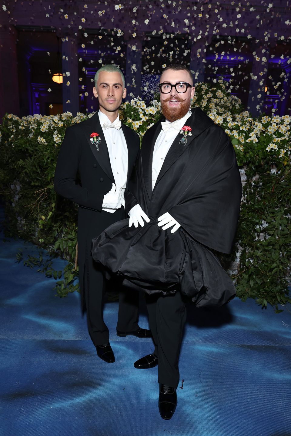 Sam Smith pojawił się na MET gali z partnerem