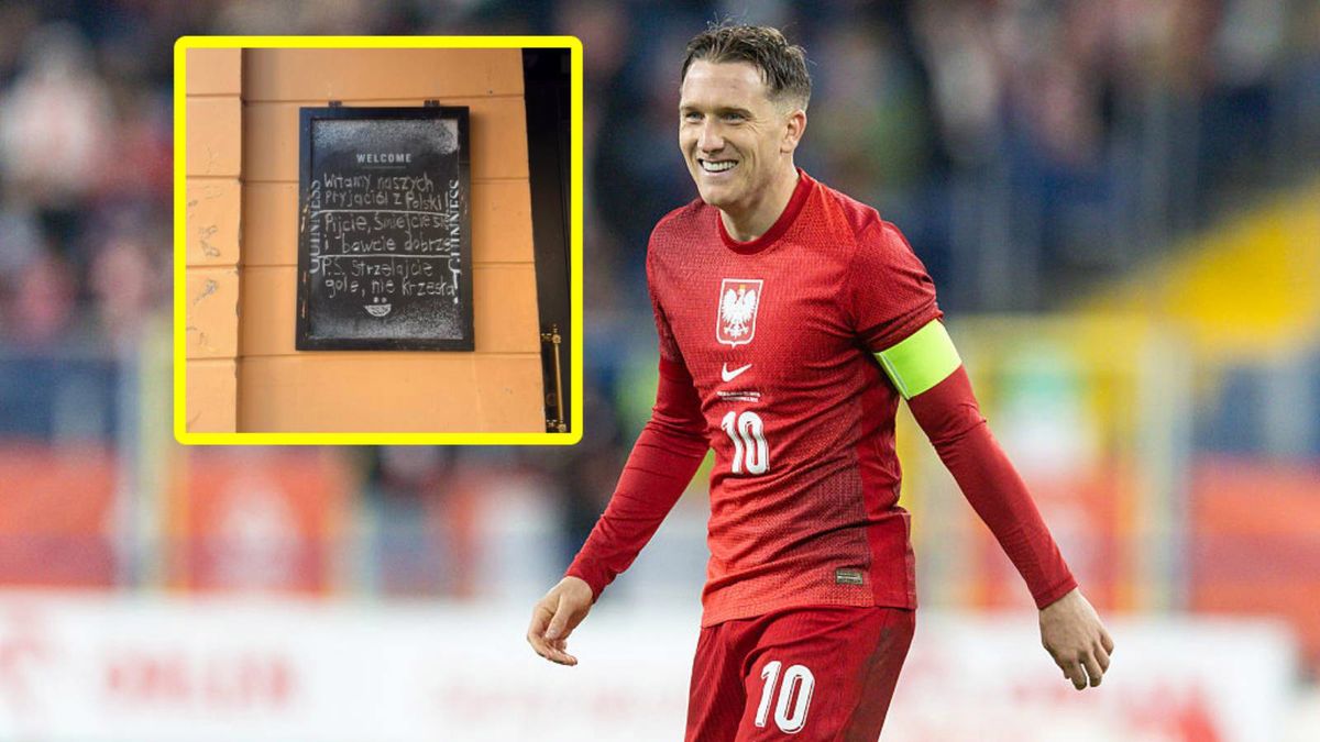 Getty Images / Foto Olimpik / Konrad Ferszter/Facebook / reprezentant Polski / komunikat skierowany do Polaków przed jedną z litewskich restauracji