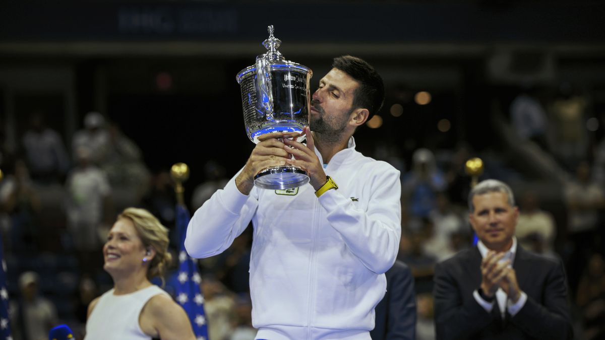 Zdjęcie okładkowe artykułu: PAP/EPA / CJ Gunther / Na zdjęciu: Novak Djoković, mistrz US Open 2023