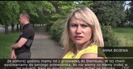 Prorosyjscy separatyści zablokowali drogę na lotnisko; podróżni utknęli w miejscu