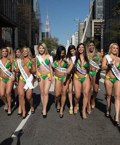 Uczestniczki konkursu na Miss Bumbum opanowały ulice Sao Paulo