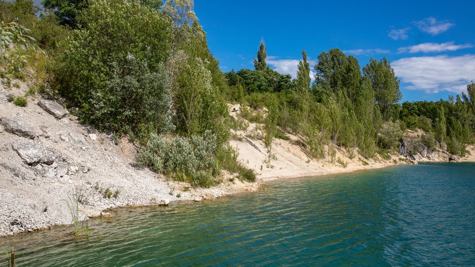 Jezioro wykopaliskowe w Piechcinie