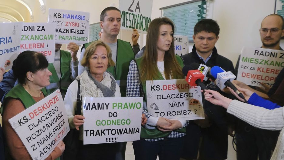 Mieszkańcy os. Maltańskiego na sesji Rady Miasta Poznania