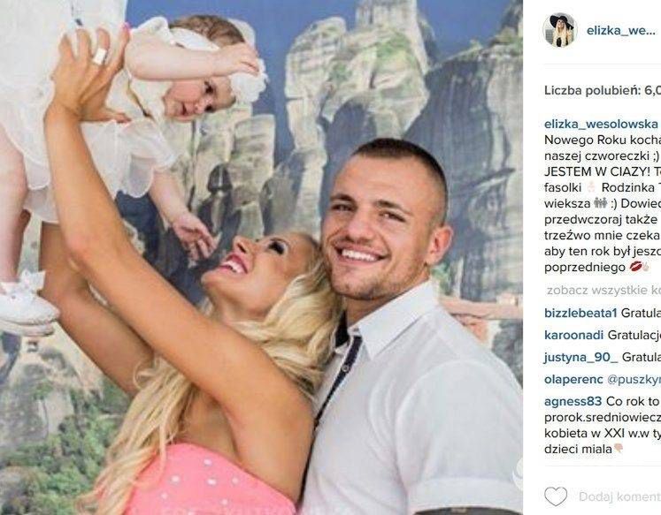 Eliza Wesołowska i Trybson czekają na przyjście drugiego dziecka