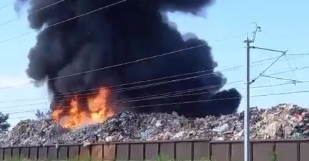 Płonie hałda w Wielkopolsce. Niedawno ją gasili. To 5 pożar w tym roku