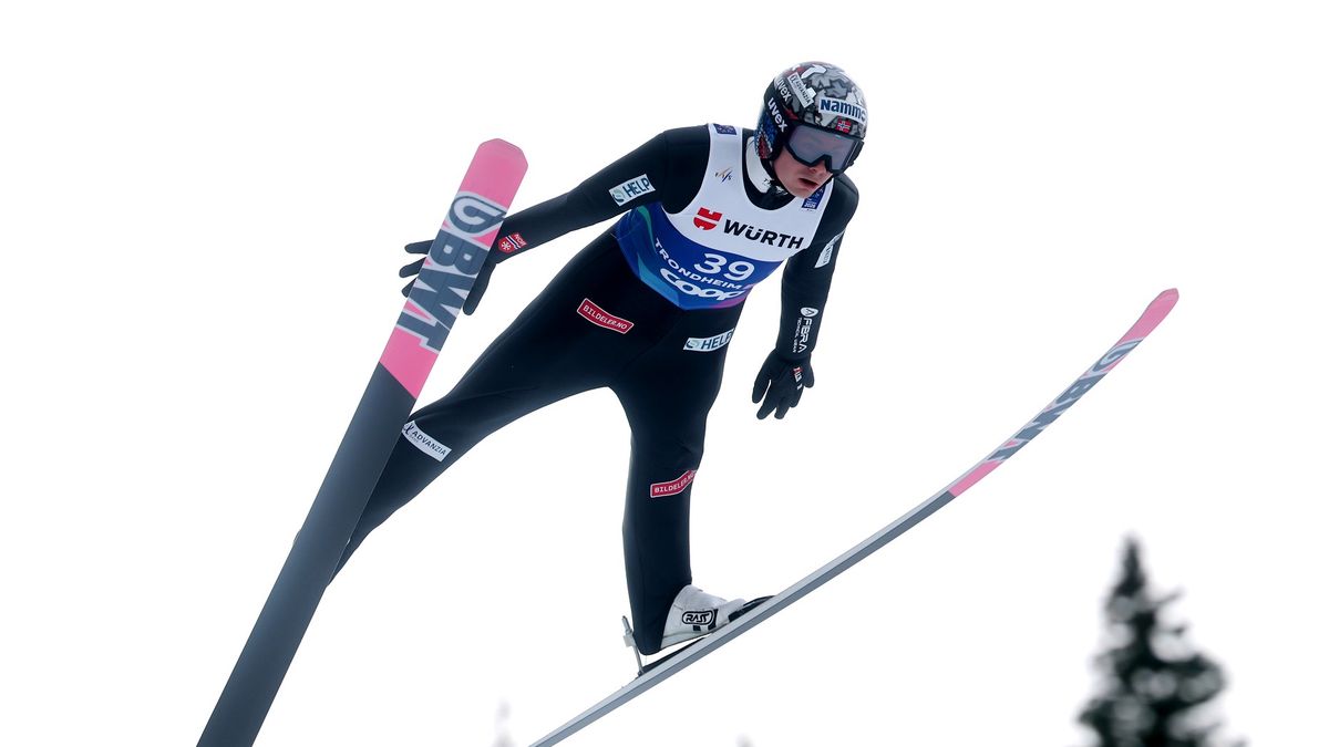 Getty Images / Lars Baron / Na zdjęciu: Marius Lindvik.