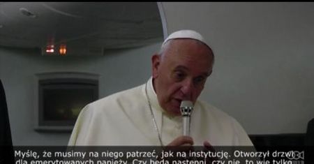 Papież o wykorzystywaniu seksualnym przez duchownych i relacjach z Bliskim Wschodem