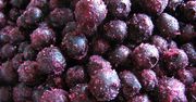 Mrożone jagody z dodatkiem cukru