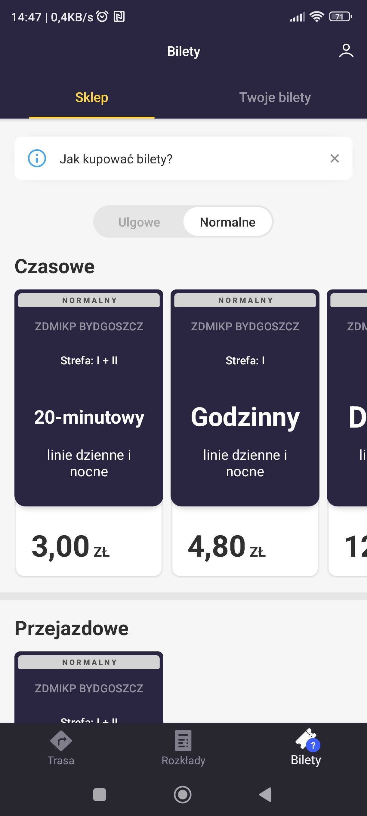 Jakdojade: rozkłady i bilety