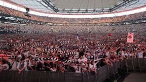 To nie fotomontaż. Tak wyglądał stadion Eintrachtu Frankfurt w czasie finału