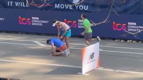 Dramatyczny debiut Kszczota w maratonie. Upadł przed metą!