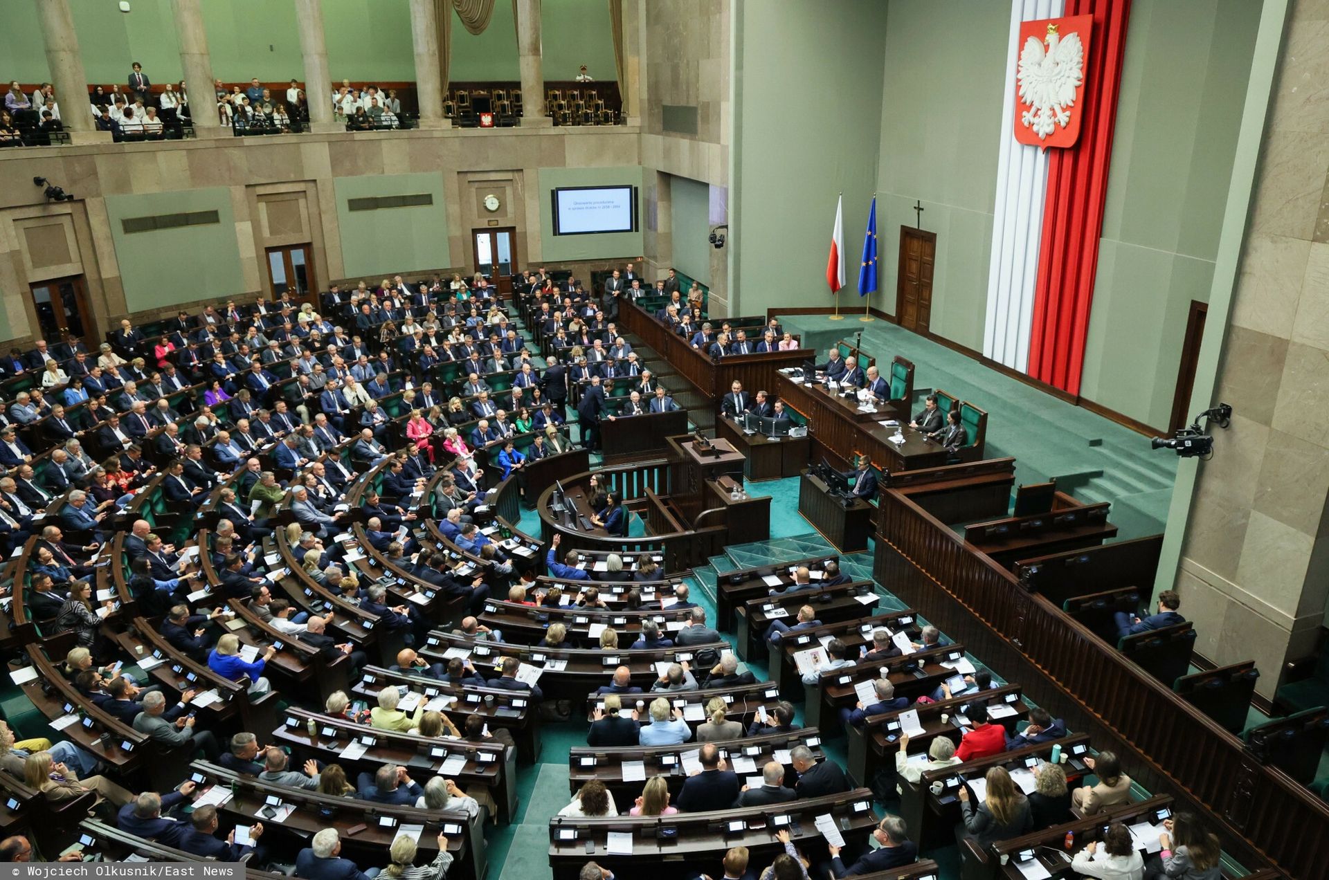 Zdjęcie do aktualności: Tak wyglądałby Sejm. Duże przetasowanie za podium
