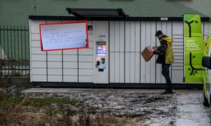 Taki liścik w paczkomacie Inpost. Poruszenie w sieci