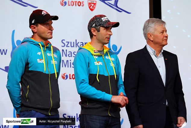 Maciej Maciusiak (z lewej) w towarzystwie Łukasza Kruczka i Apoloniusza Tajnera