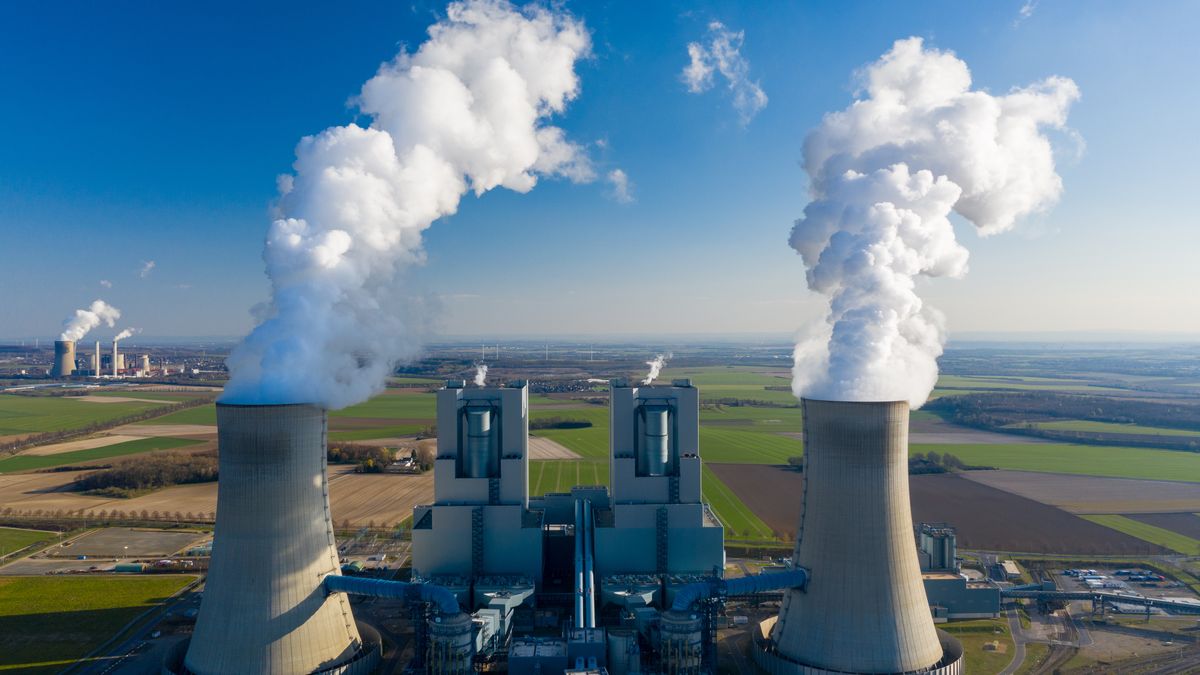 Na zdjęciu elektrownia atomowa