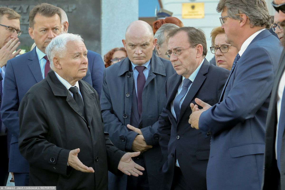 Jarosław Kaczyński, Waldemar Andzel, Mariusz Kamiński, Maciej Wąsik