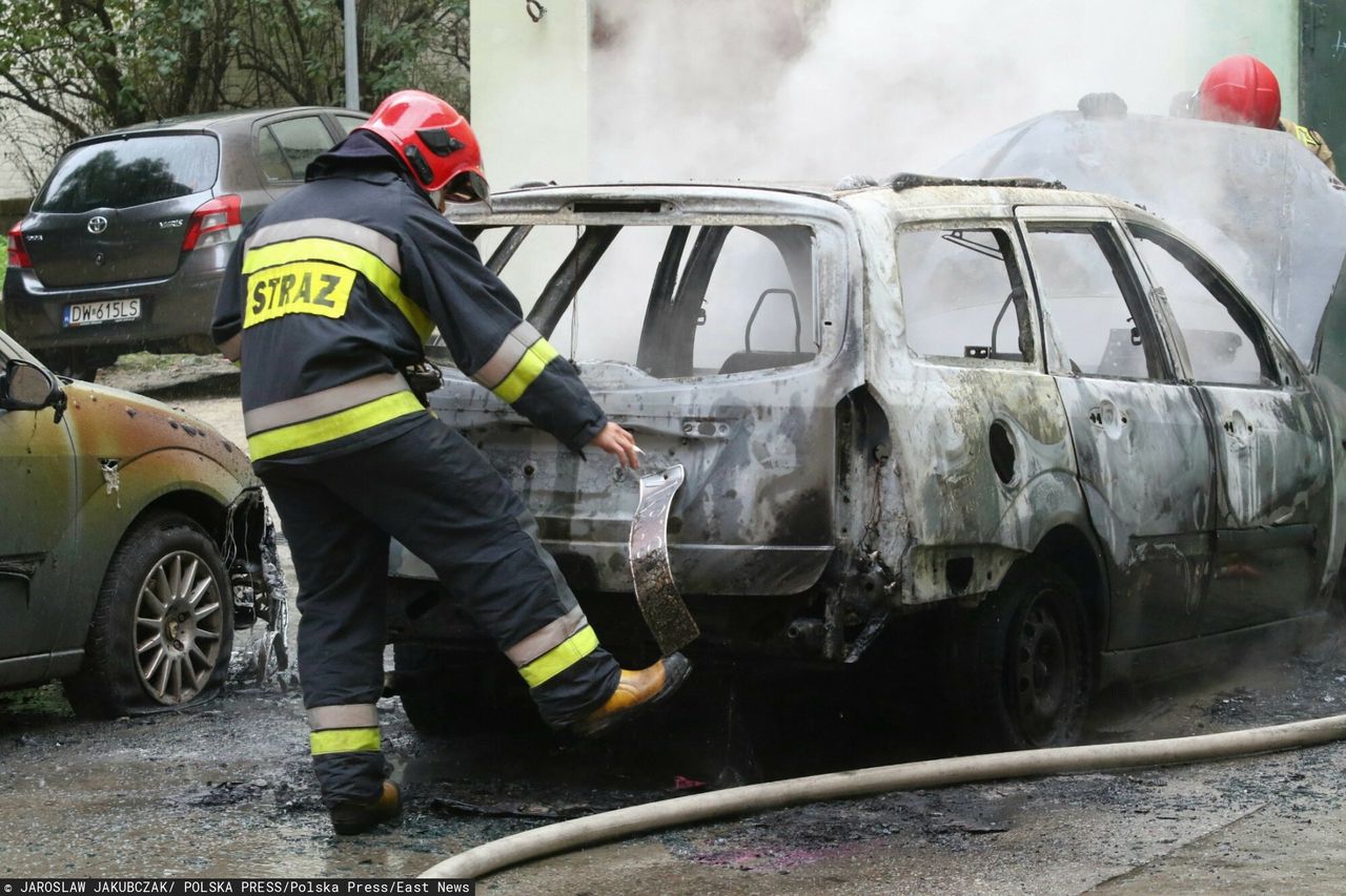 Tragedia w Mińsku Mazowieckim. Mężcyzna spłonął żywcem
