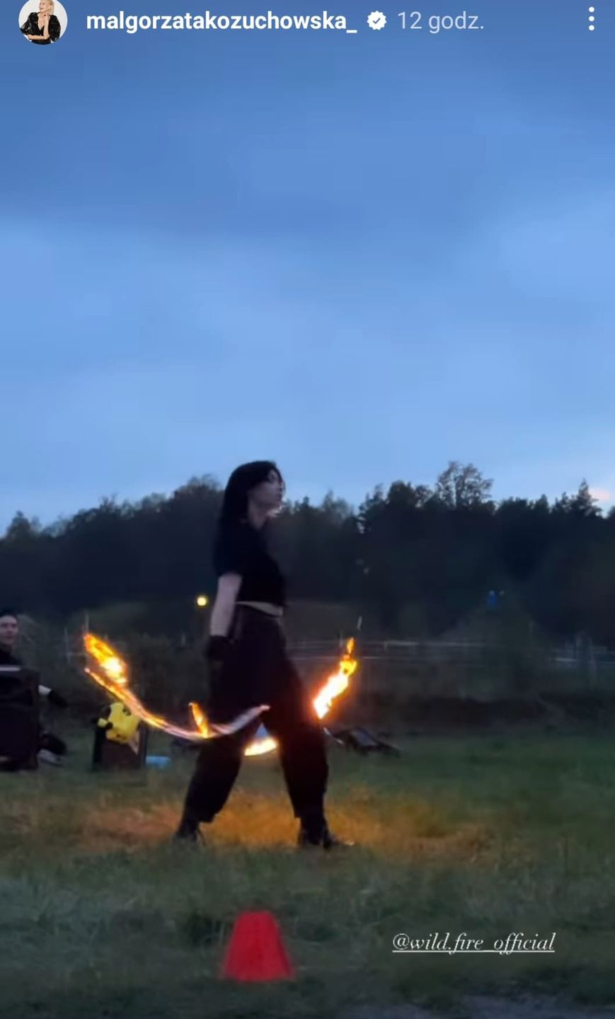 Małgorzata Kożuchowska - 8. urodziny Jasia
