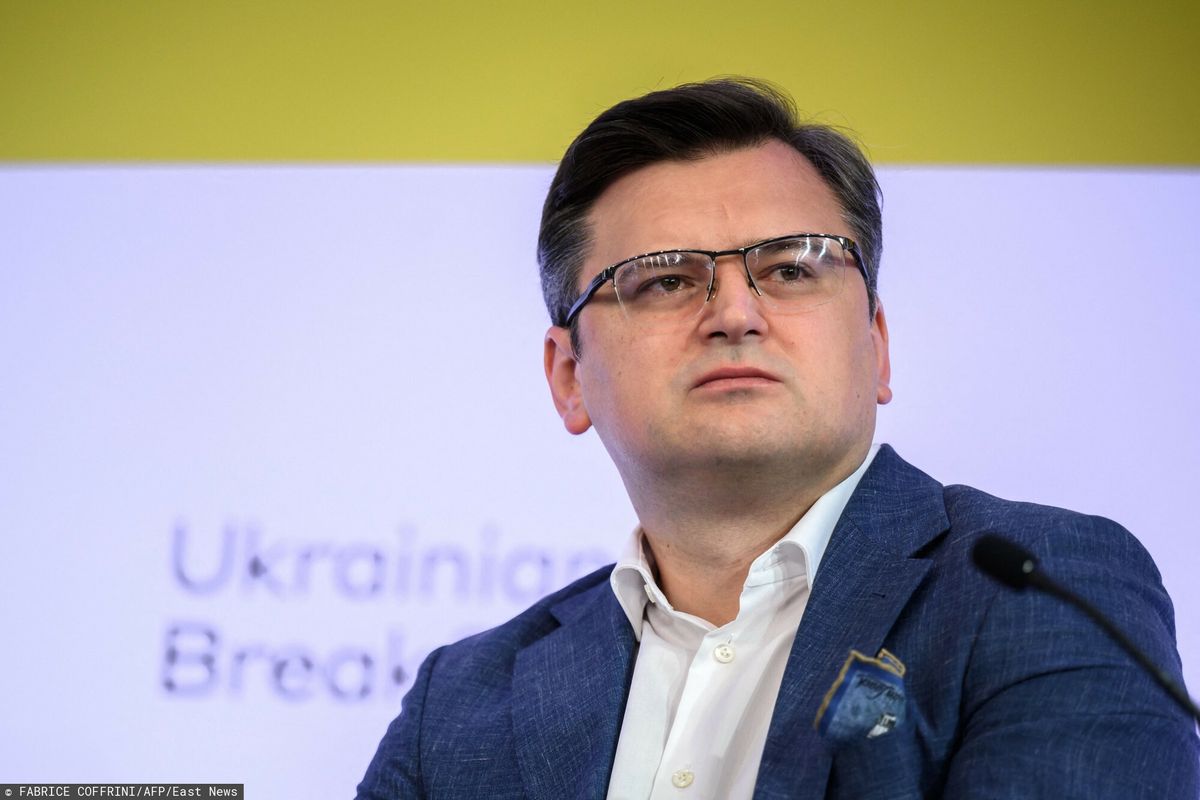 Na zdjęciu: szef MSZ Ukrainy Dmytro Kułeba 
