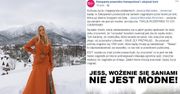 Jessica Mercedes krytykowana za jazdę saniami w Zakopanem. "Twoja rozrywka to ich cierpienie!"
