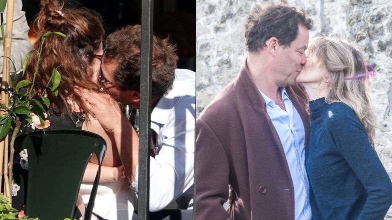 Dominic West całuje się z żoną 3 dni po całowaniu się z kochanką