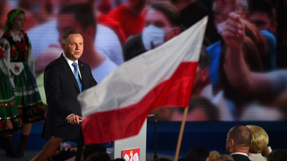 Wyniki wyborów prezydenckich 2020. Andrzej Duda na wieczorze wyborczym 