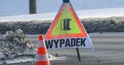 Kurów: Pojazd dostawczy wypadł z drogi S12\S17
