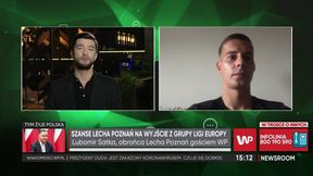 Liga Europy. "Wszyscy czuli niedosyt". Satka zdradza nastroje w szatni Lecha