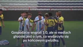 #dziejesiewsporcie Szokujące sceny! Młodzi piłkarze skoczyli sobie do gardeł