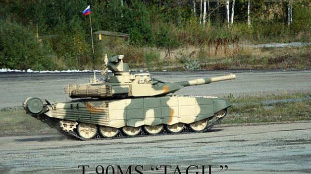 REA 2011, czyli premier Putin i czołg T-90MS 1