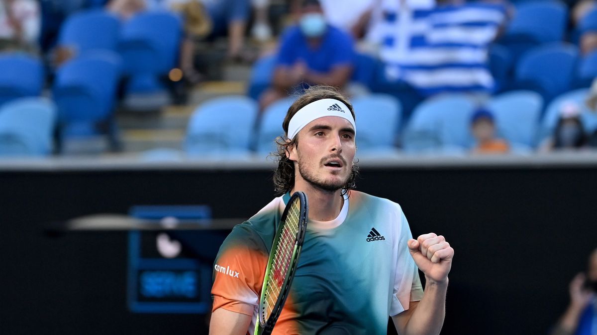 Zdjęcie okładkowe artykułu: PAP/EPA / JOEL CARRETT / Na zdjęciu: Stefanos Tsitsipas