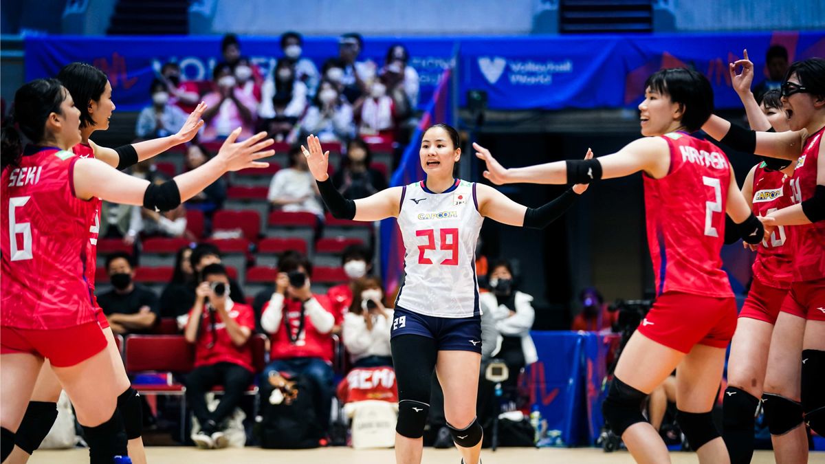Zdjęcie okładkowe artykułu: Materiały prasowe / Volleyball World / Na zdjęciu: Reprezentacja Japonii siatkarek