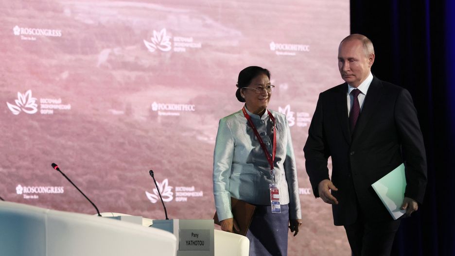 Władimir Putin we Władywostoku